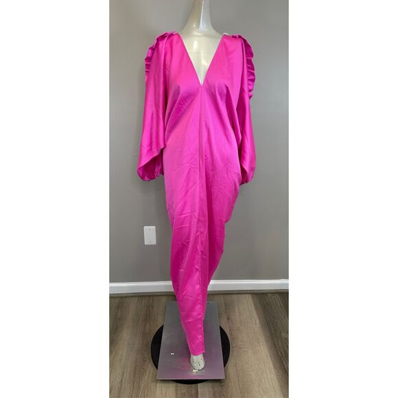 CYNTHIA ROWLEY DOLMAN SLEEVE DANCE DRESS - Picture 5 of 11